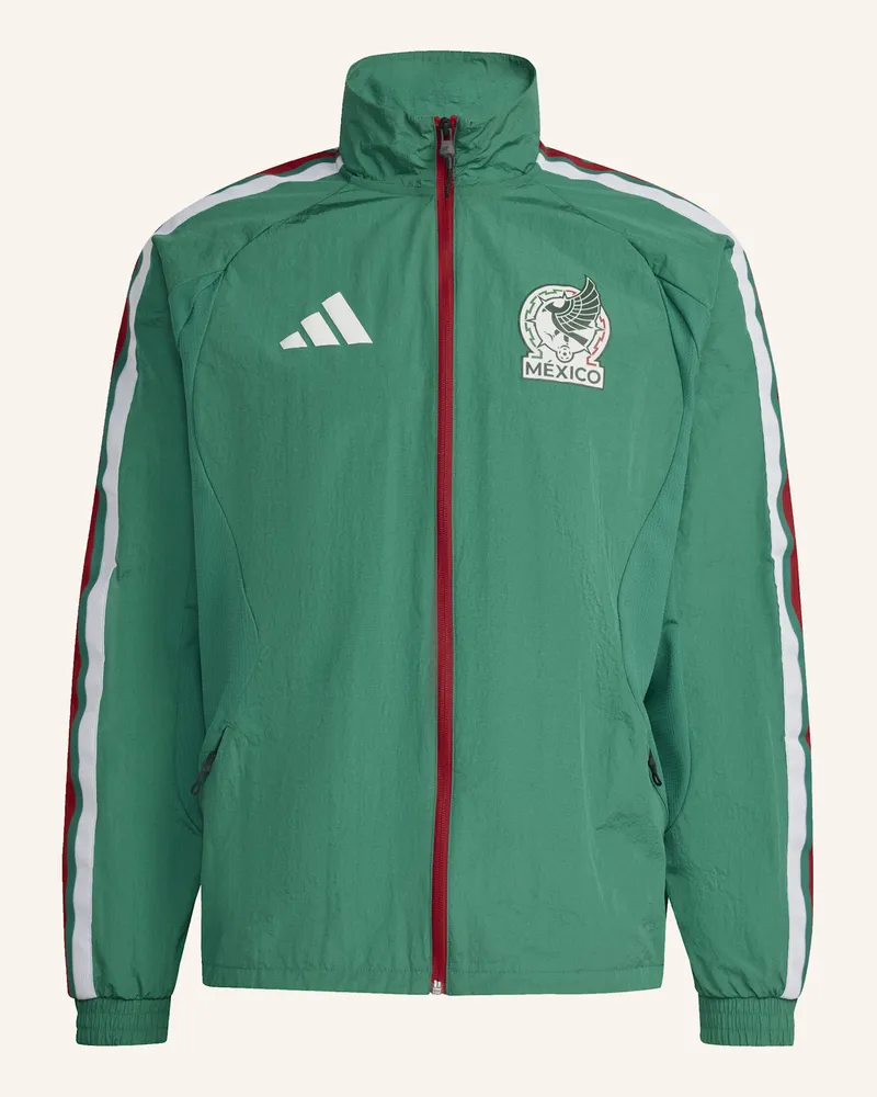 adidas Mexiko Anthem Heimjacke gruen Grün
