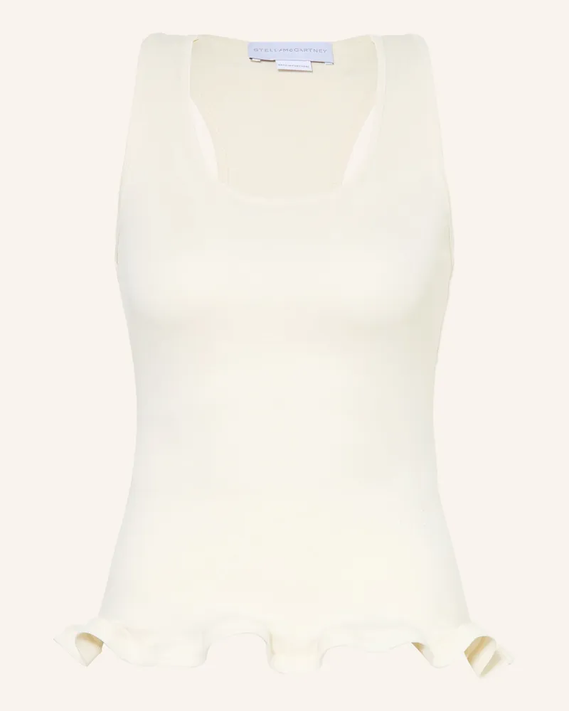 Stella McCartney Top weiss Creme