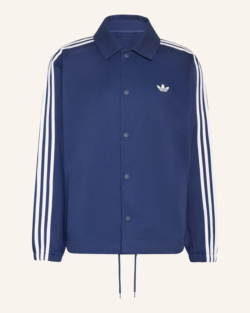 adidas 3-Streifen Coaches Jacke blau Blau