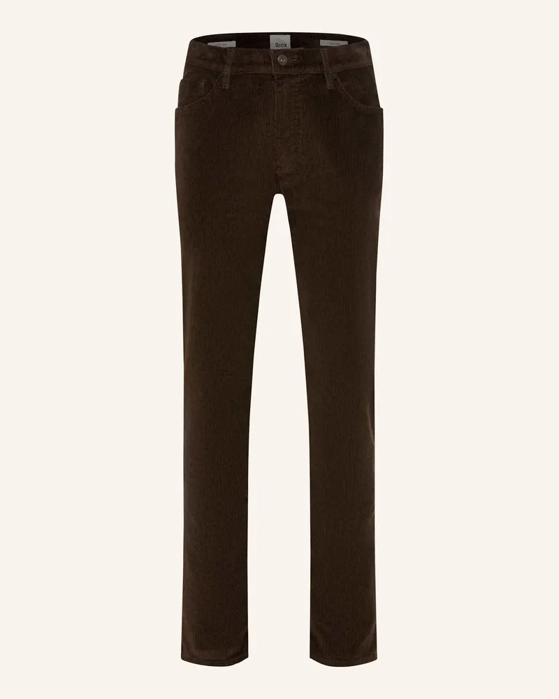 Brax Five-Pocket-Hose STYLE CADIZ Braun
