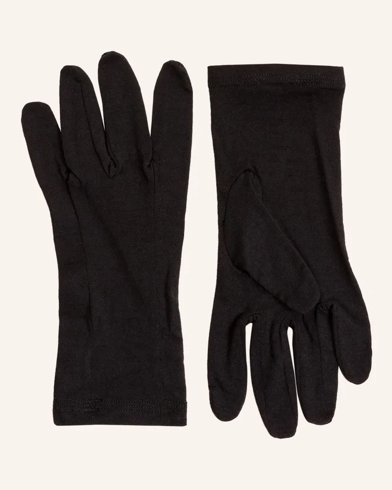 Icebreaker Multisport-Handschuhe OASIS aus Merinowolle Schwarz