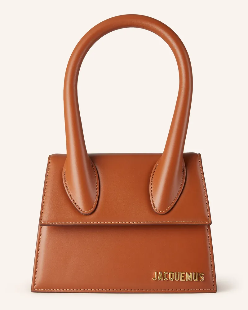 Jacquemus Handtasche Le Chiquito Moyen braun Hellbraun