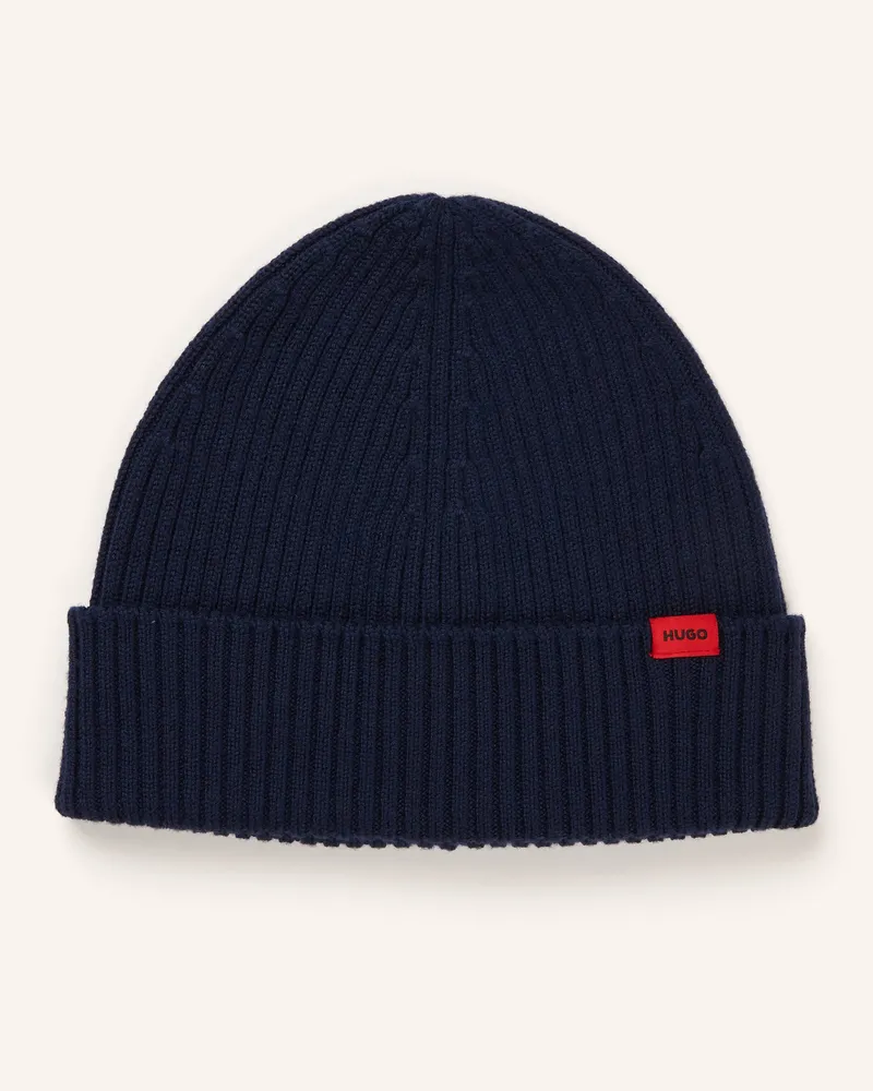 HUGO BOSS Mütze Xola blau Dunkelblau