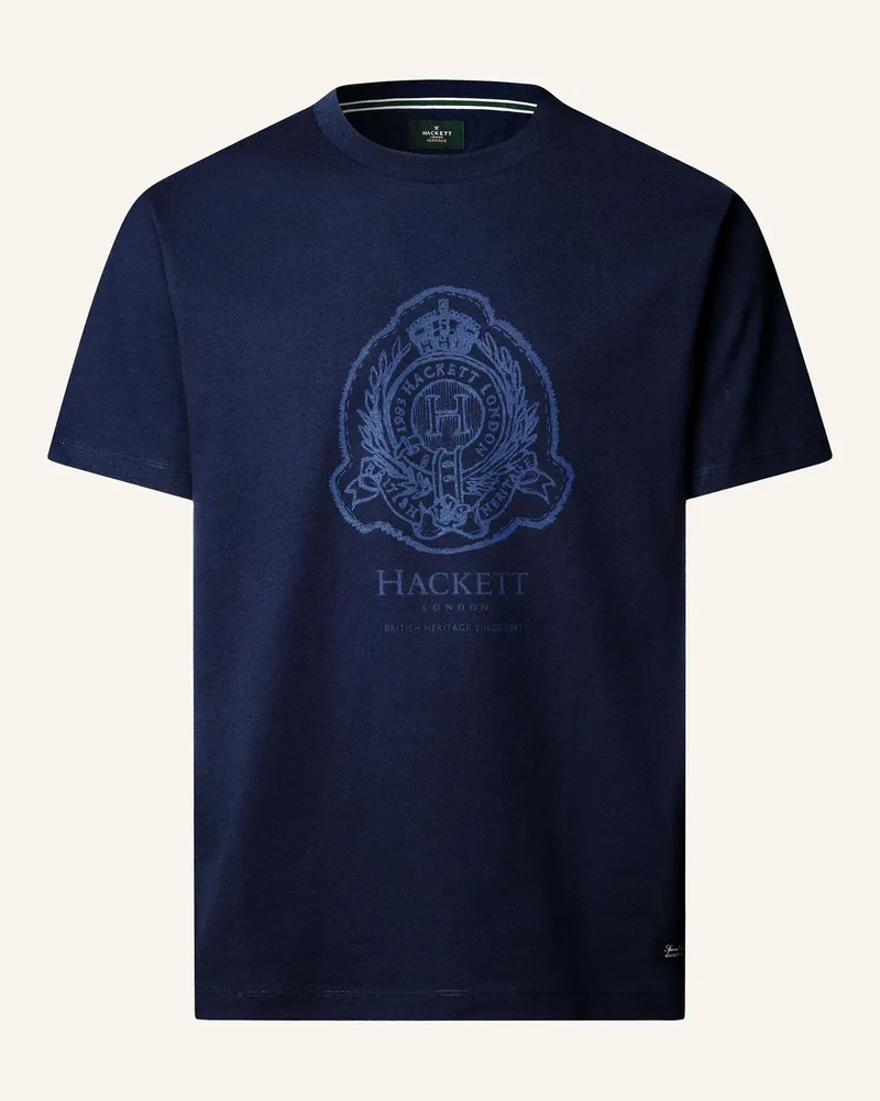 Hackett T-Shirt Heritage H Logo Tee blau Blau