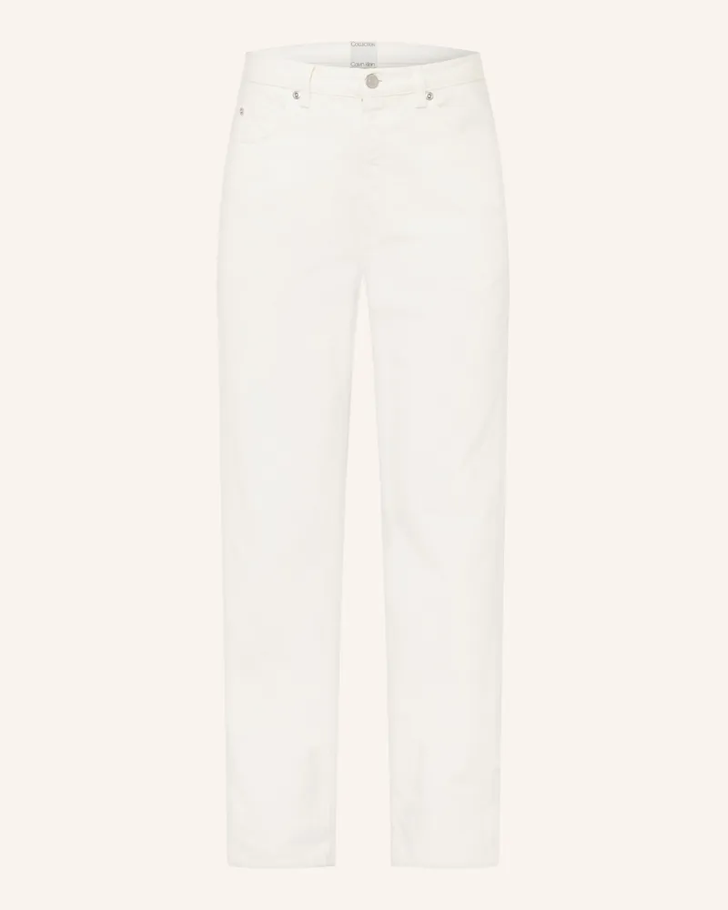 Calvin Klein Straight Jeans weiss Yac
