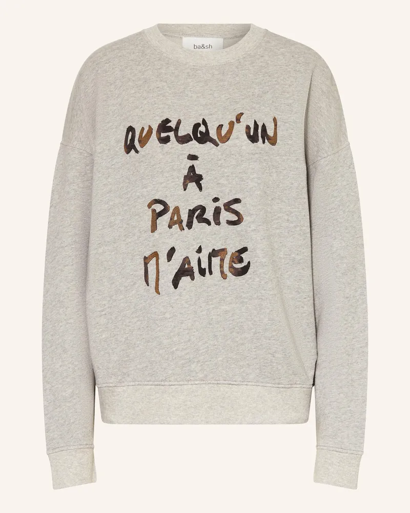 ba&sh Sweatshirt BRICE Hellgrau
