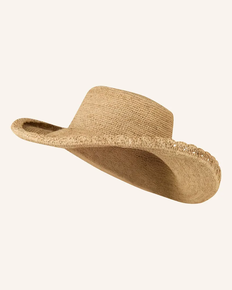 IBELIV Strohhut Playa beige Hellbraun