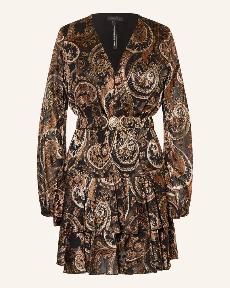 Guess Kleid CLARISSE Dunkelbraun