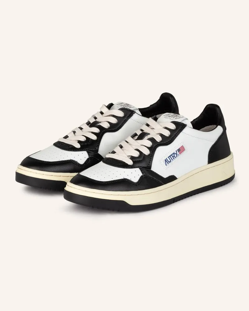 AUTRY Sneaker MEDALIST LOW - SCHWARZ/ WEISS Weiss