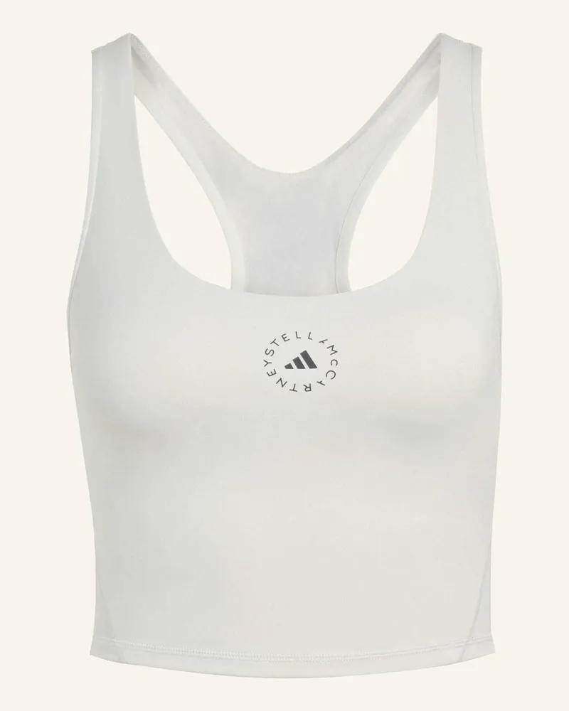 adidas Cropped-Top Adidas By Stella Mccartney grau Grau