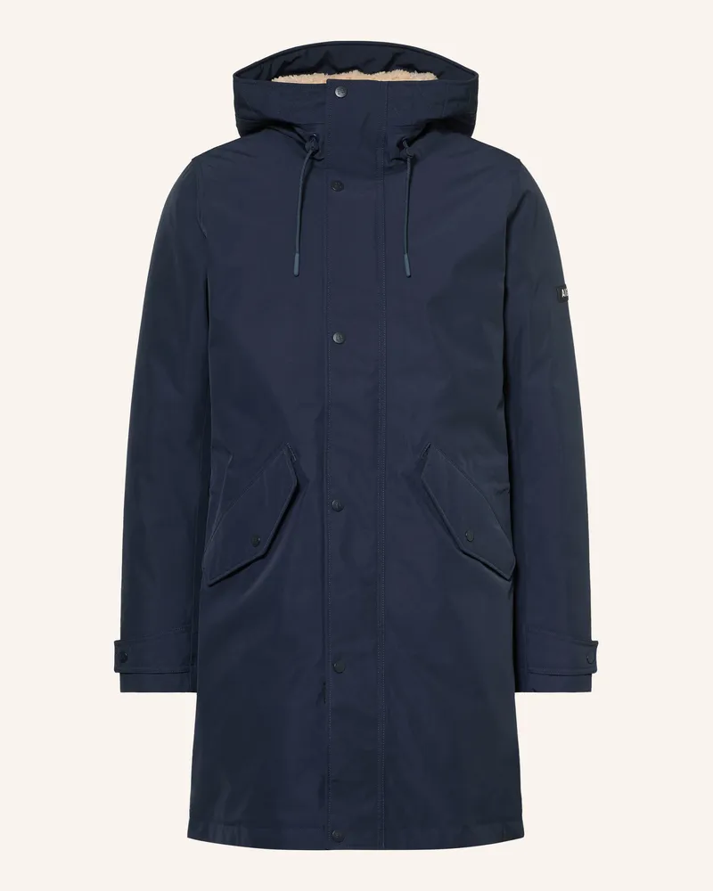 Aigle Parka blau Dunkelblau
