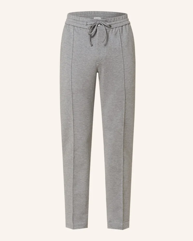 Stefan Brandt Hose im Jogging-Stil Grau