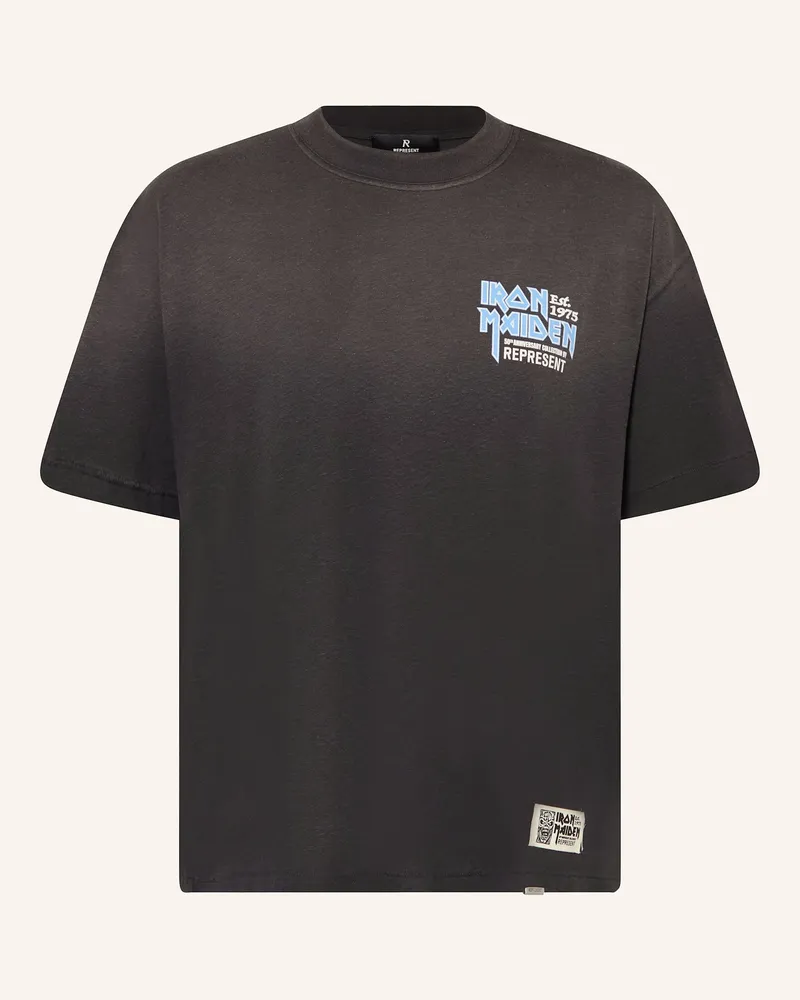 REPRESENT T-Shirt IRON MAIDEN ANNIVERSARY Dunkelgrau