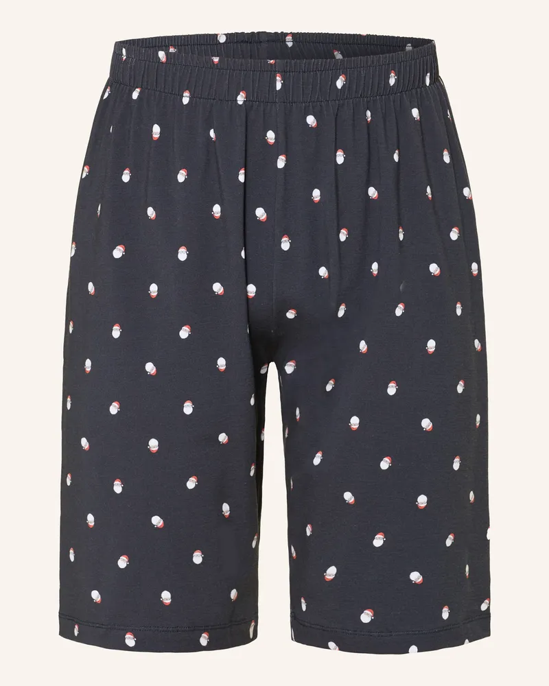 Strokesman's Schlafshorts Dunkelblau
