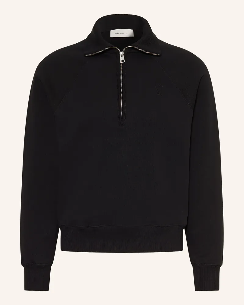 AMI Paris Sweat-Troyer schwarz Schwarz