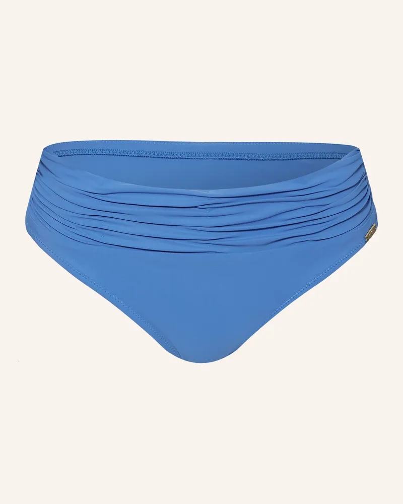 Maryan Mehlhorn Basic-Bikini-Hose Elements lila Blau