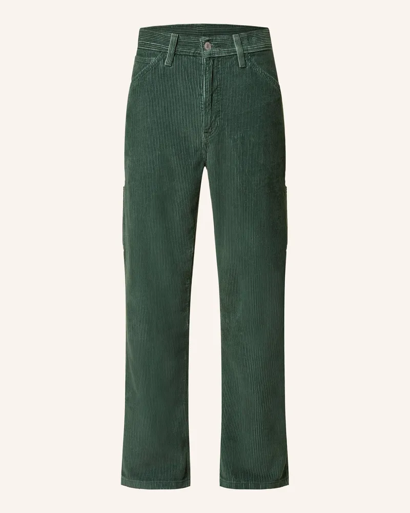 Levi's Cordhose 568 Loose Straight Fit Dunkelgrün