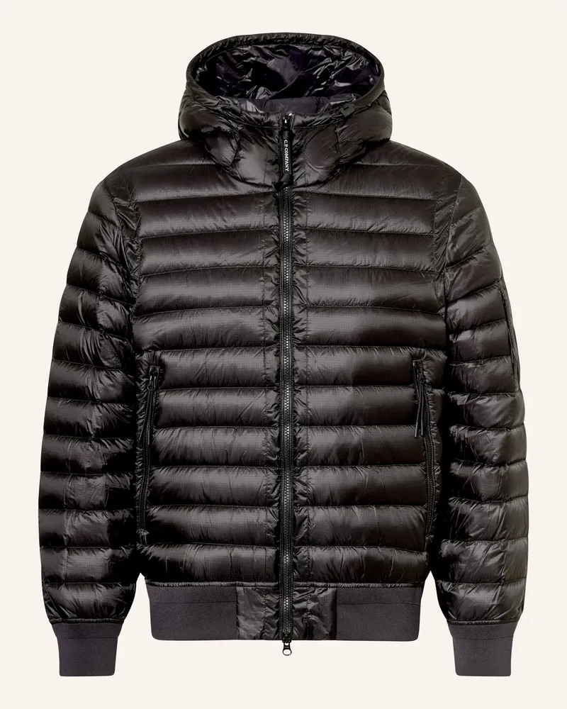 C.P. Company Lightweight-Daunenjacke schwarz Schwarz