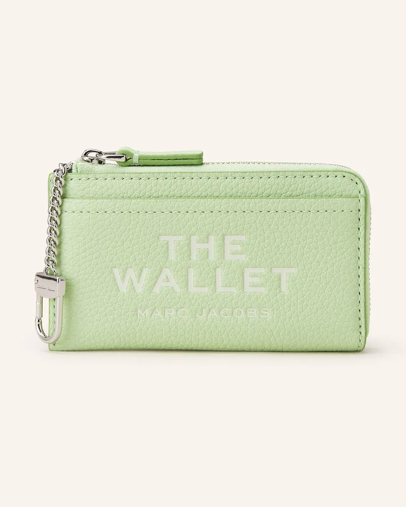 Marc Jacobs Geldbörse THE LEATHER TOP ZIP MULTI WALLET Mint