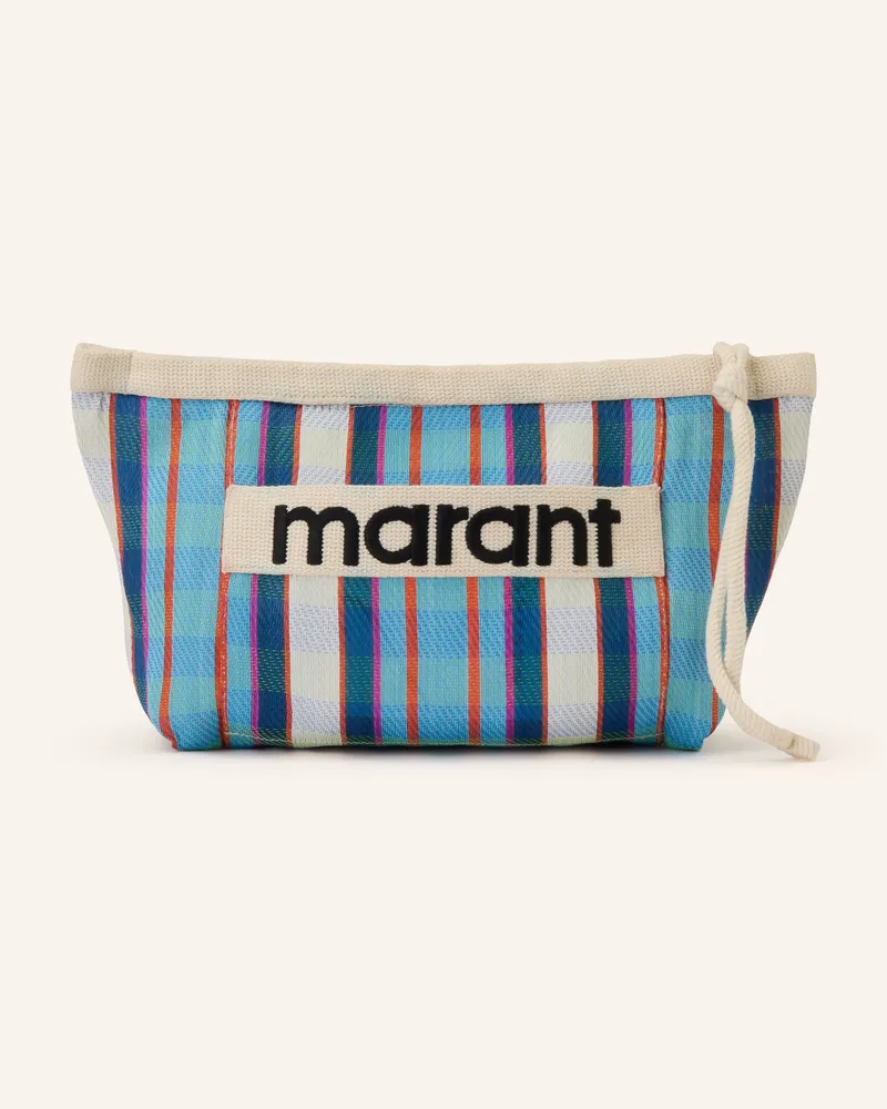Isabel Marant Pouch Powden blau Creme
