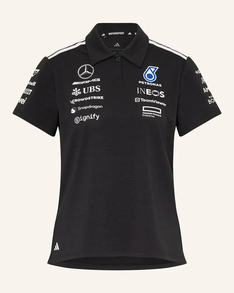 adidas Jersey-Poloshirt MERCEDES - AMG PETRONAS FORMULA ONE TEAM Schwarz