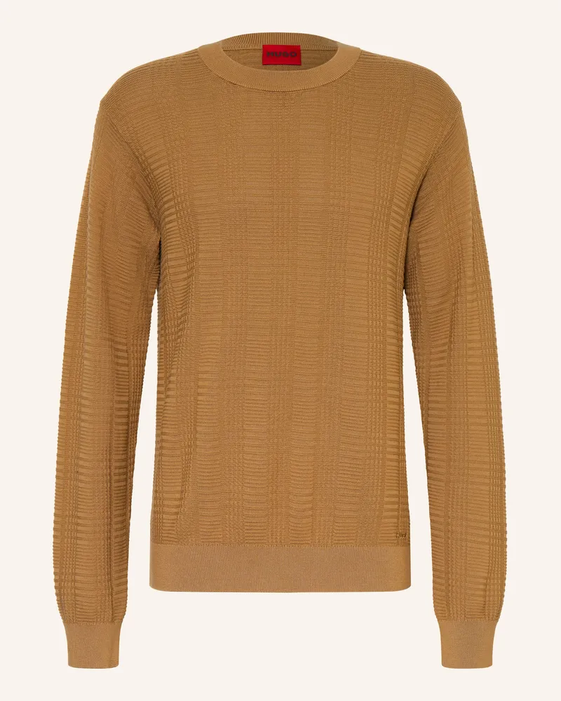 HUGO BOSS Pullover Simoh beige Khaki