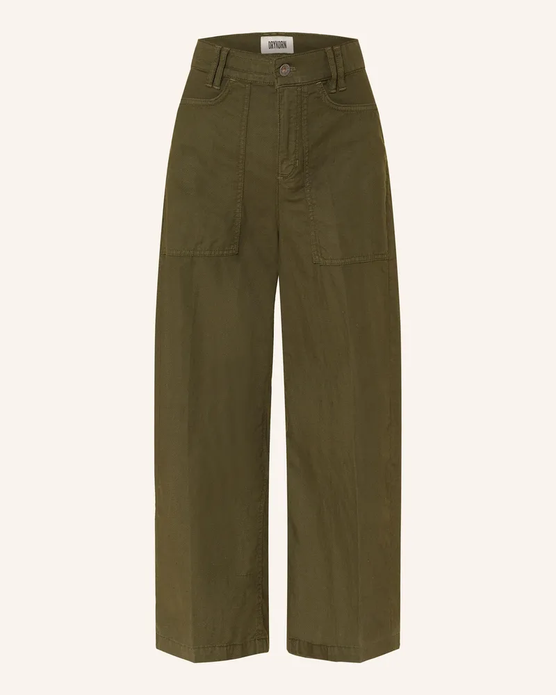 Drykorn Barrel Jeans Derive gruen Grün