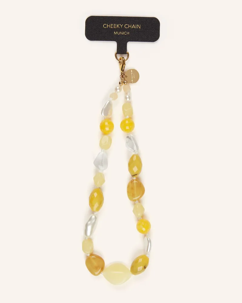 Cheeky Chain Munich Smartphone-Kette SUN Gelb