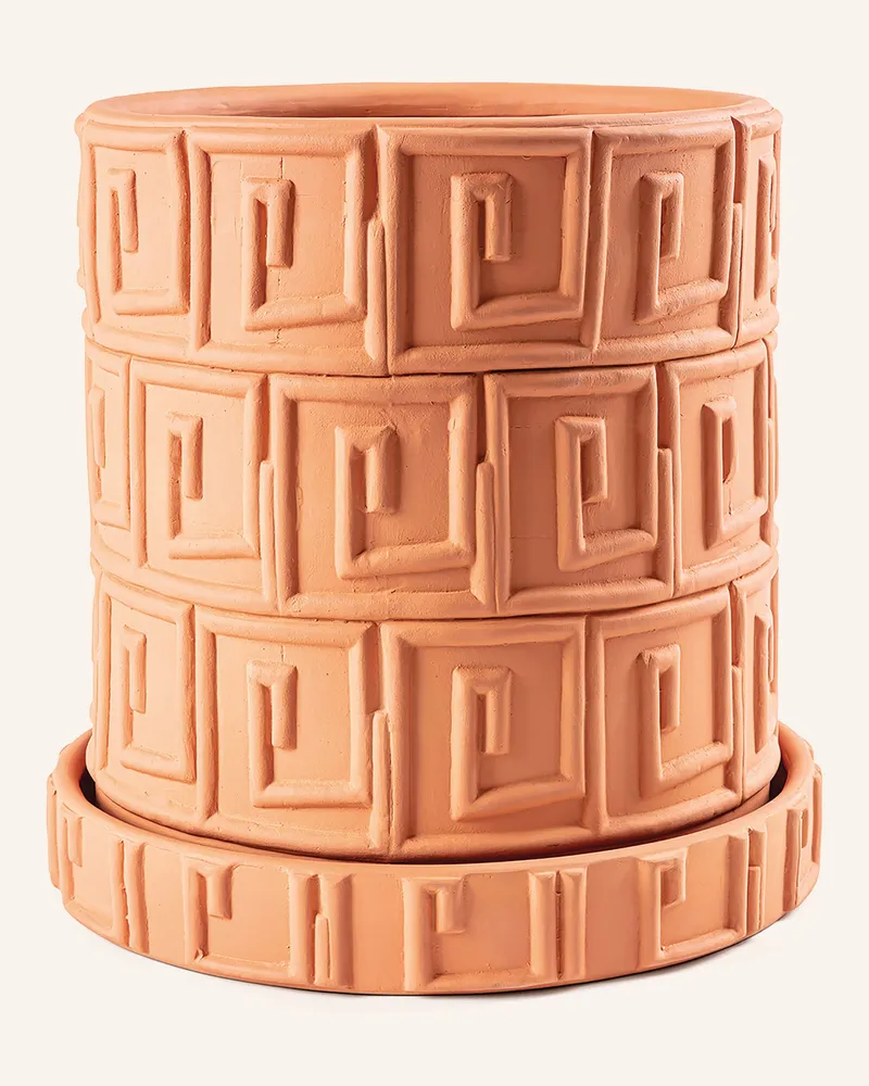 Seletti Blumentopf Magna Graecia Greca braun Orange