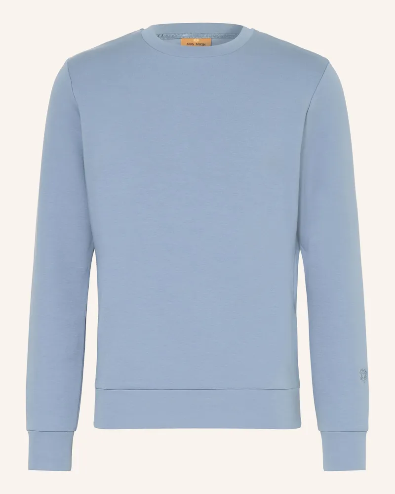 Mos Mosh Sweatshirt Mmgabel blau Hellblau