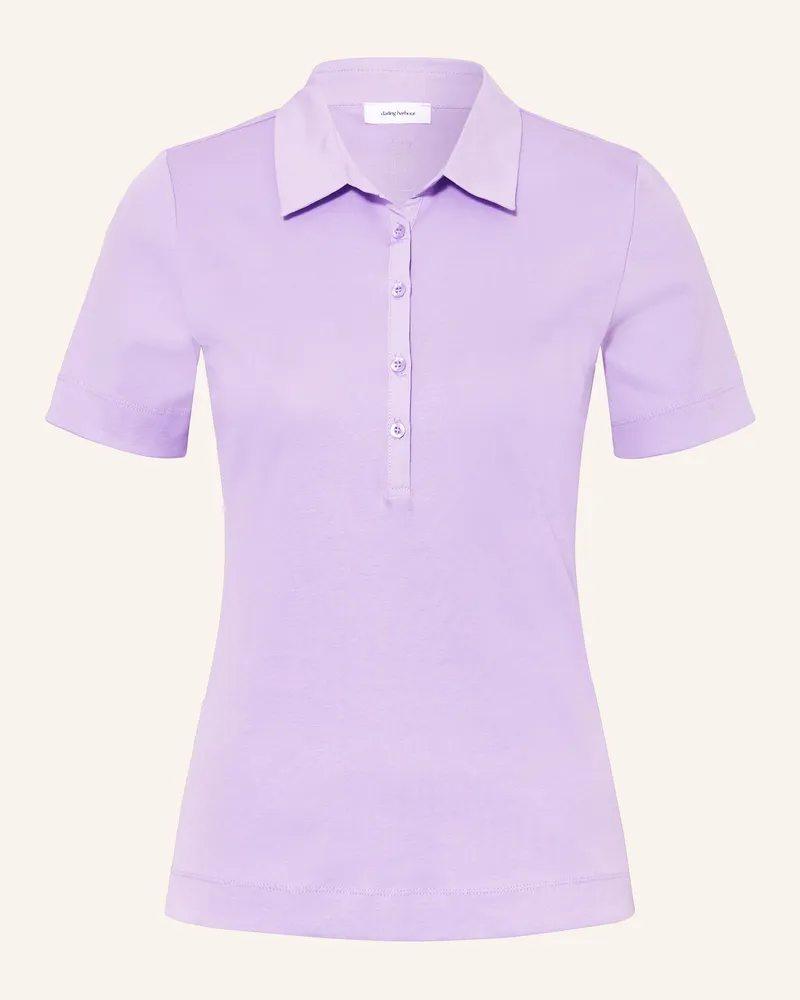 Darling Harbour Jersey-Poloshirt lila Lilac