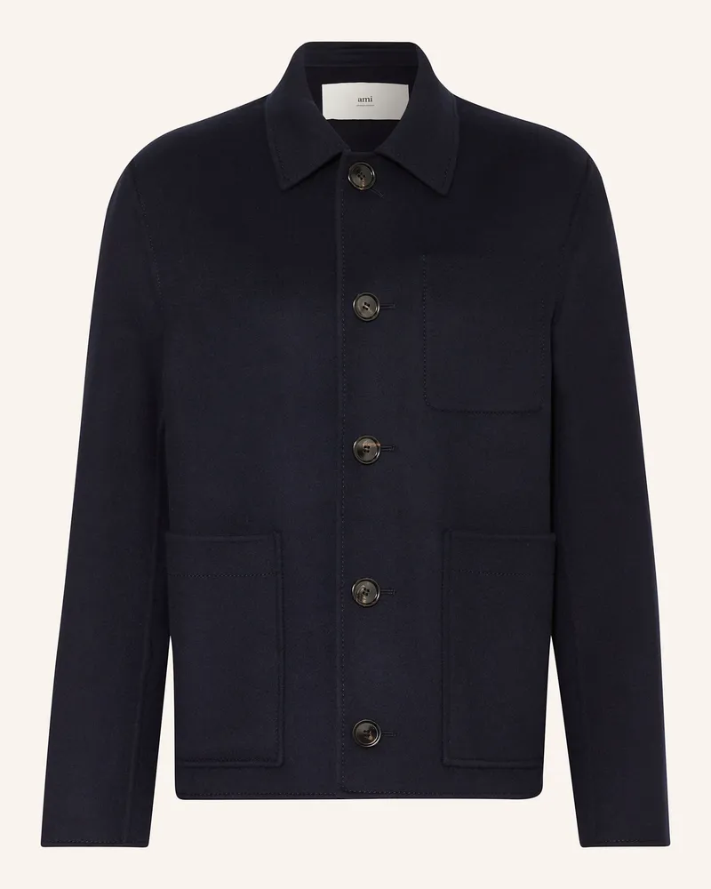 AMI Paris Overjacket Dunkelblau