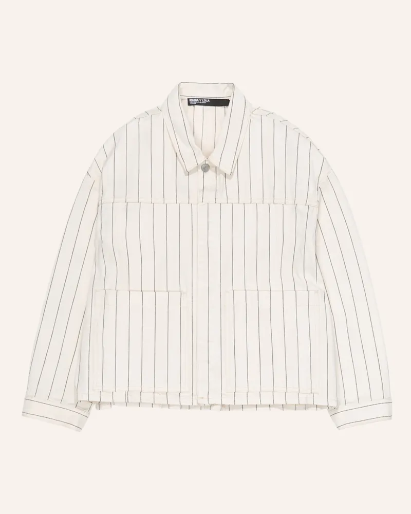 BIMBA Y LOLA Jeansjacke weiss Weiss