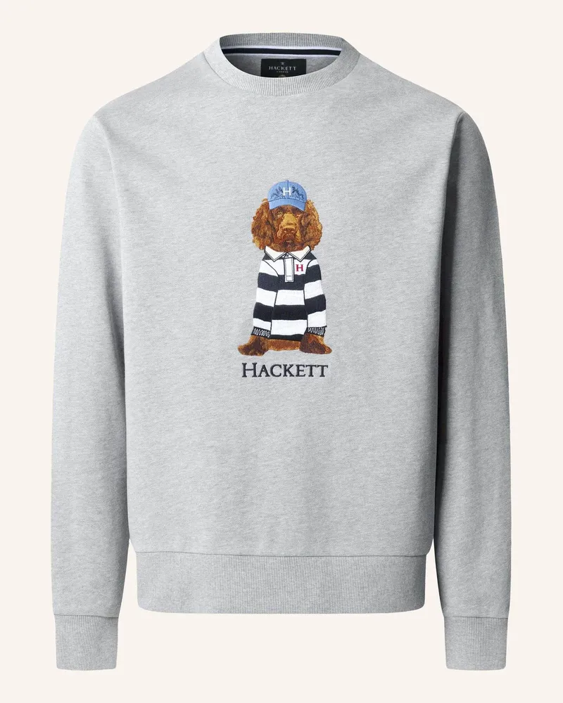 Hackett Sweatshirt Heritage Harry Crew grau Hellgrau