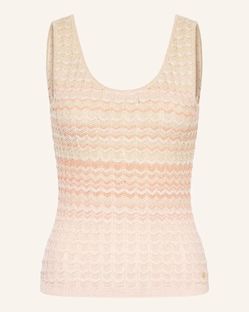 Guess Stricktop Rosalyn Mit Glitzergarn beige Beige