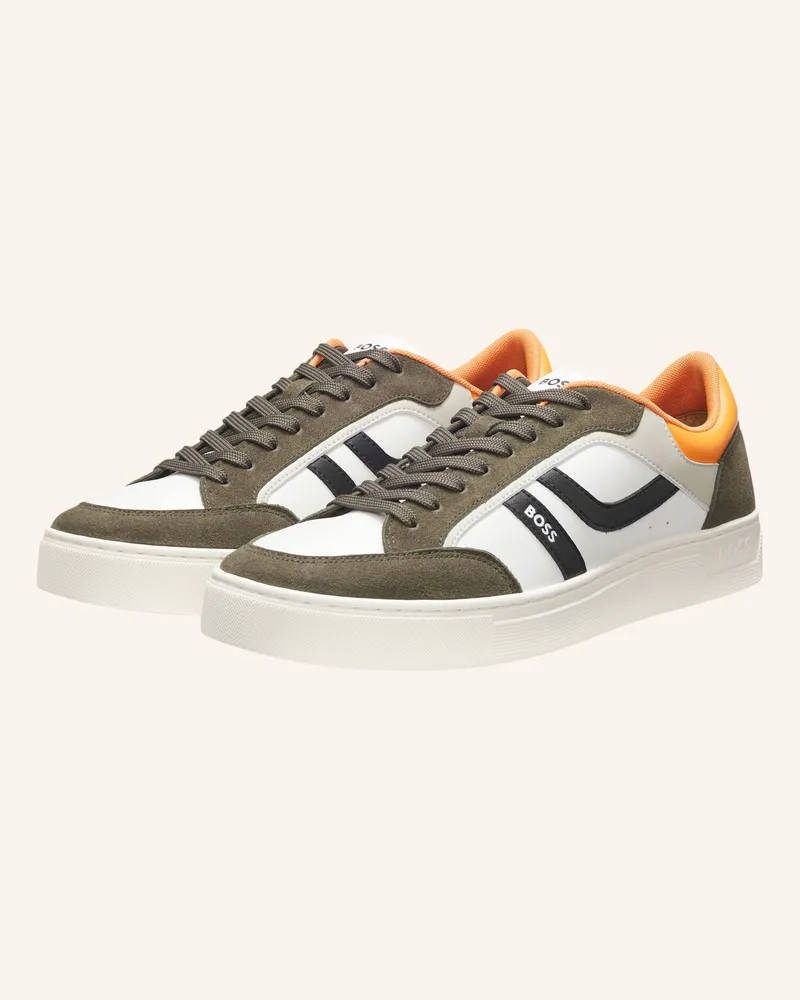 HUGO BOSS Sneaker Rhys_Tenn_Pumi gruen Grün