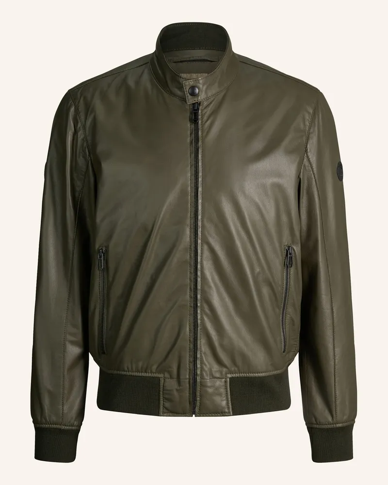 JOOP! Lederjacke gruen Grün