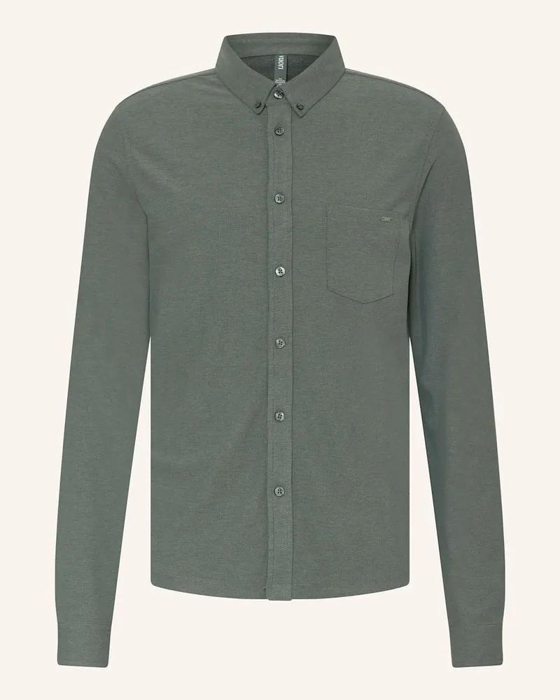 vuori Hemd ACE Modern Tailored Fit Gruen