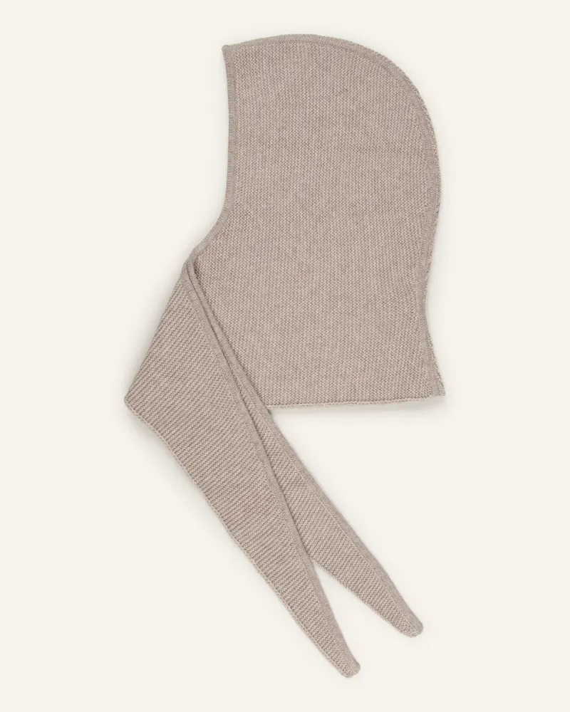 Mrs & HUGS Balaclava weiss Hellbraun