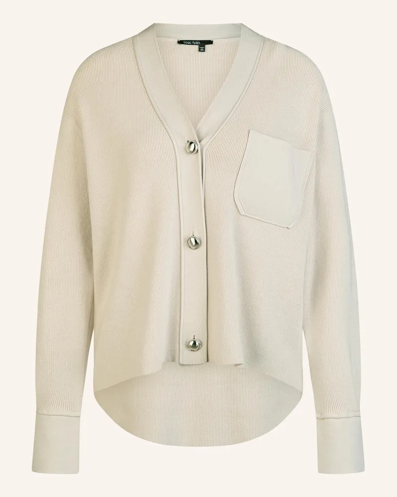 MARC AUREL Strickjacke grau Taupe