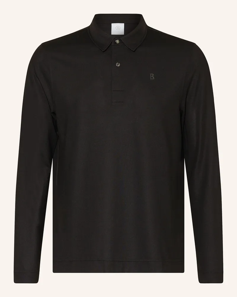 Bogner Piqué-Poloshirt TIMON Schwarz