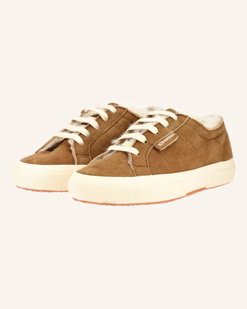 Superga Sneaker 2750 Shearling braun Braun