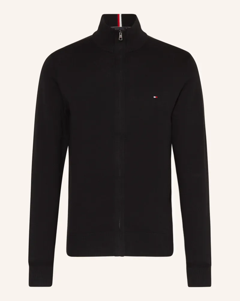 Tommy Hilfiger Strickjacke schwarz Schwarz