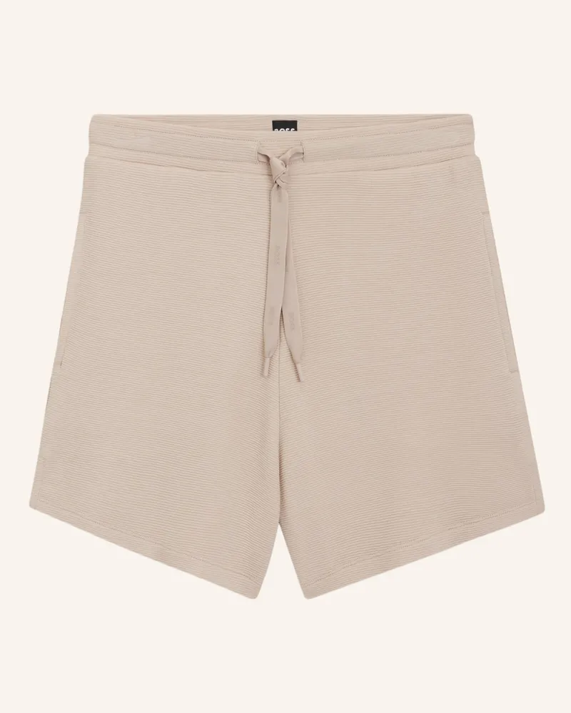 HUGO BOSS Loungewear Unterteil OTTOMAN_SHORTS Beige