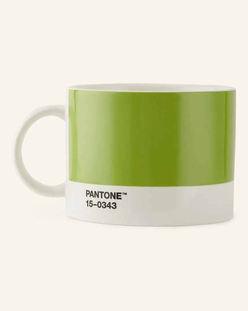Pantone Universe Henkelbecher gruen Hellgrün