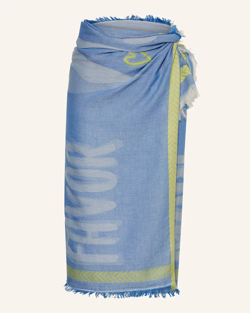 Darling Harbour Pareo blau Blau