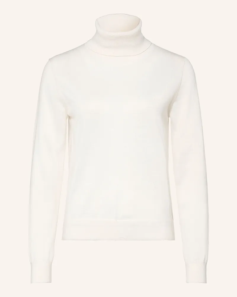 Darling Harbour Rollkragenpullover weiss Offwhite