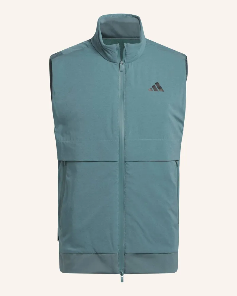 adidas ULTIMATE365 TOUR FROSTGUARD FULL-ZIP WESTE Türkis