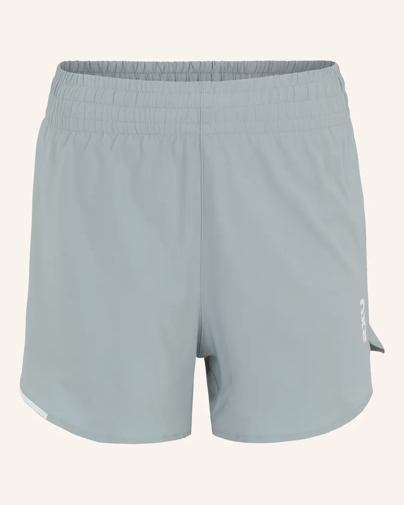 2XU Laufshort AERO HI-RISE 4 INCH SHORTS Blaugrau