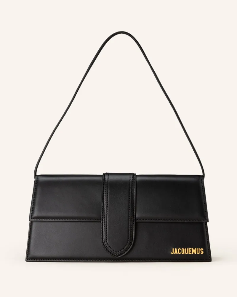 Jacquemus Schultertasche LE BAMBINO LONG Schwarz